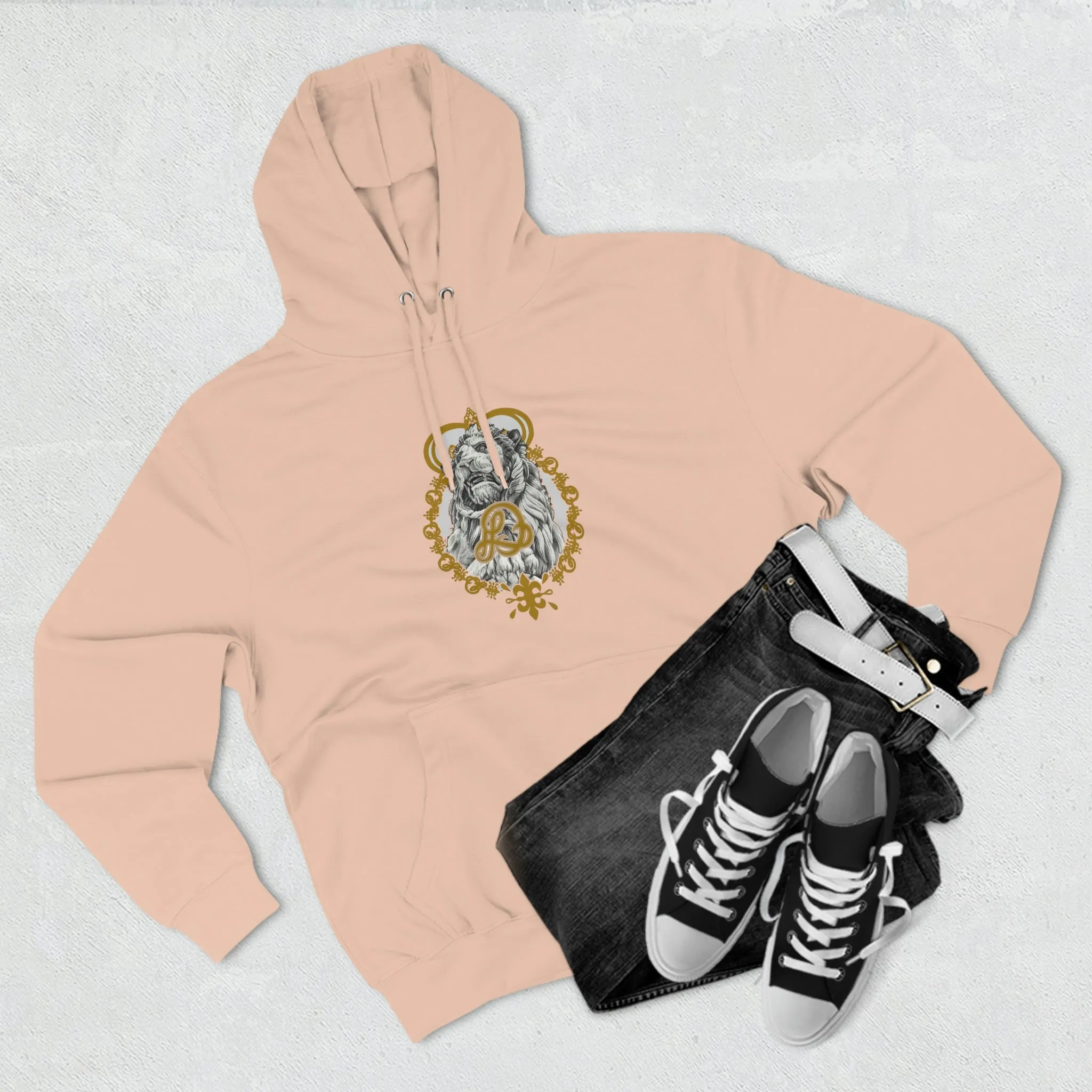 LD K.I.N.G & Spartan Unisex Premium Pullover Hoodie