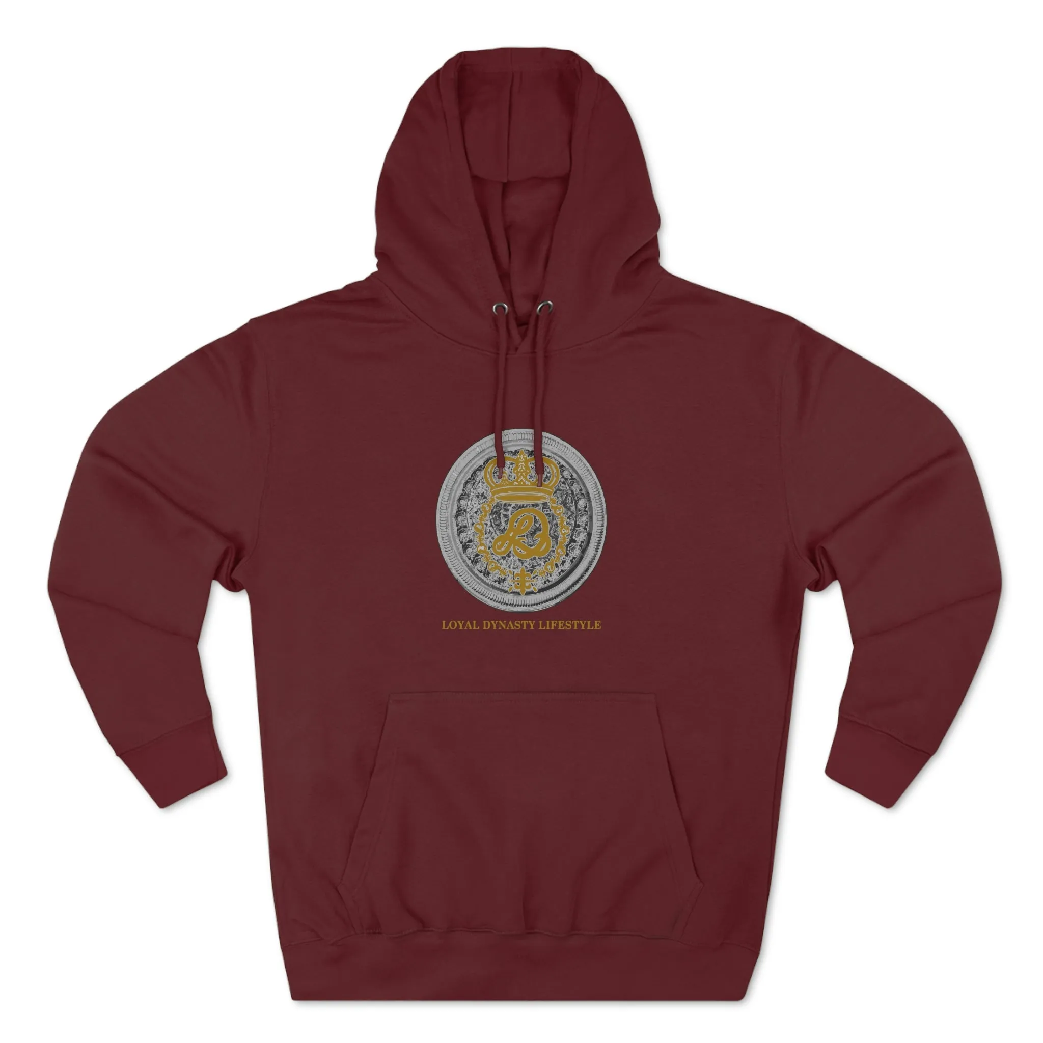 LD Spartan & Crown Holder Unisex Premium Pullover Hoodie