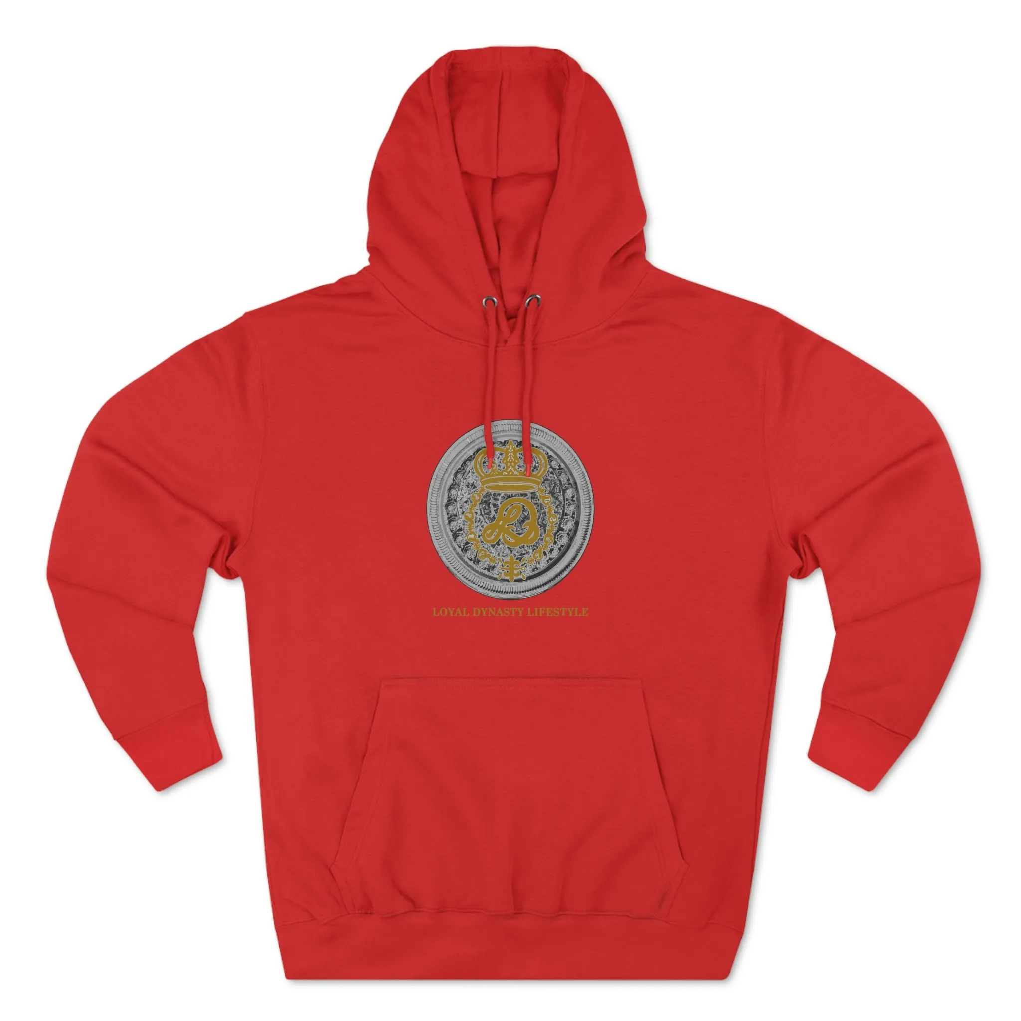 LD Spartan & Crown Holder Unisex Premium Pullover Hoodie