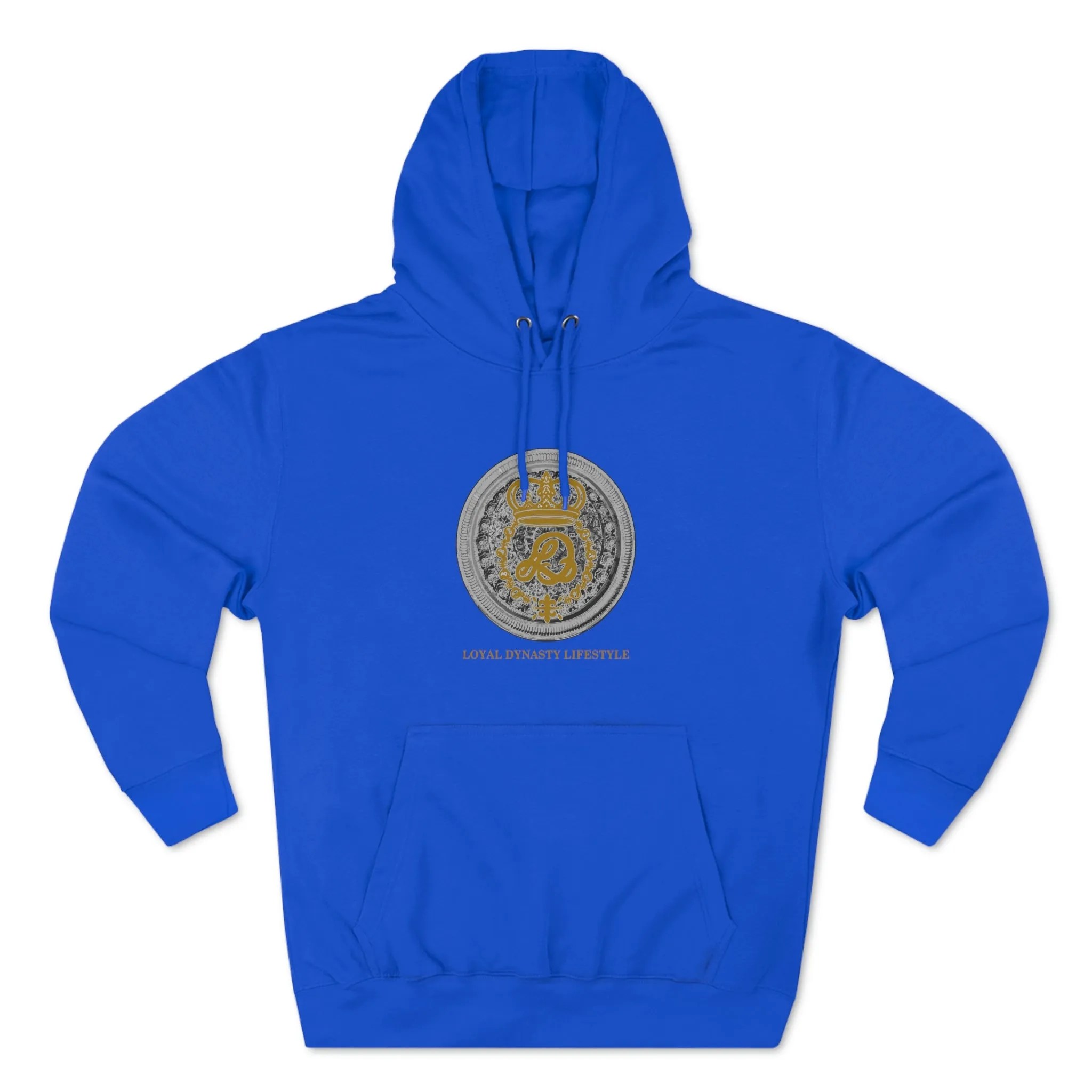 LD Spartan & Crown Holder Unisex Premium Pullover Hoodie