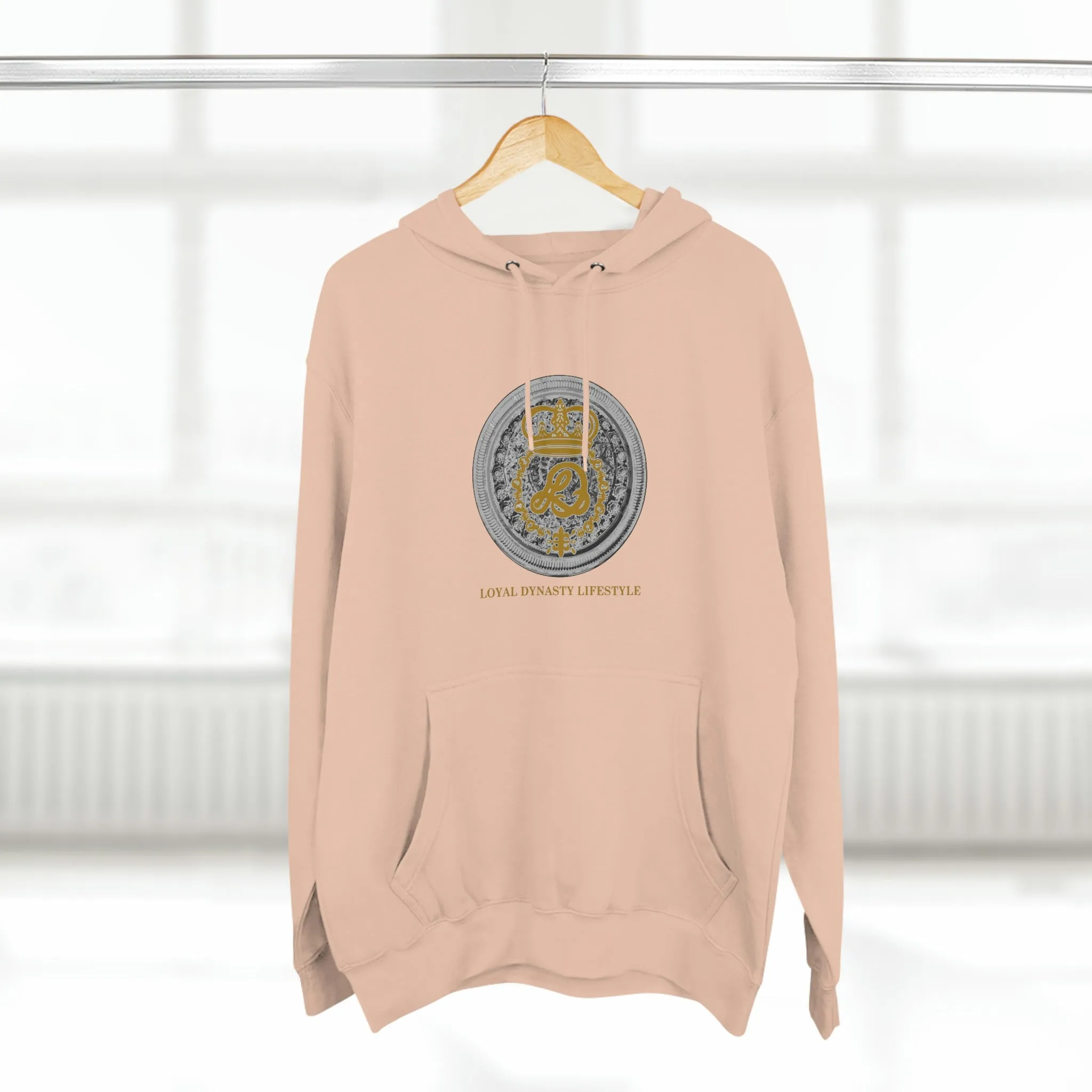 LD Spartan & Crown Holder Unisex Premium Pullover Hoodie