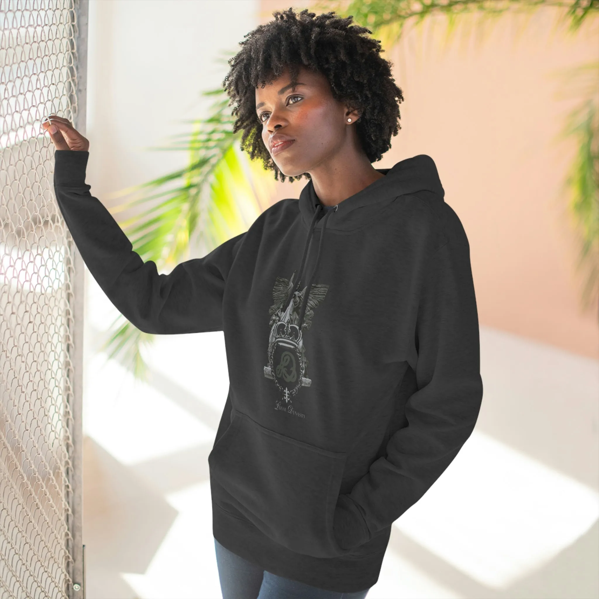 LD Spartan & Guardian Angel Unisex Premium Pullover Hoodie