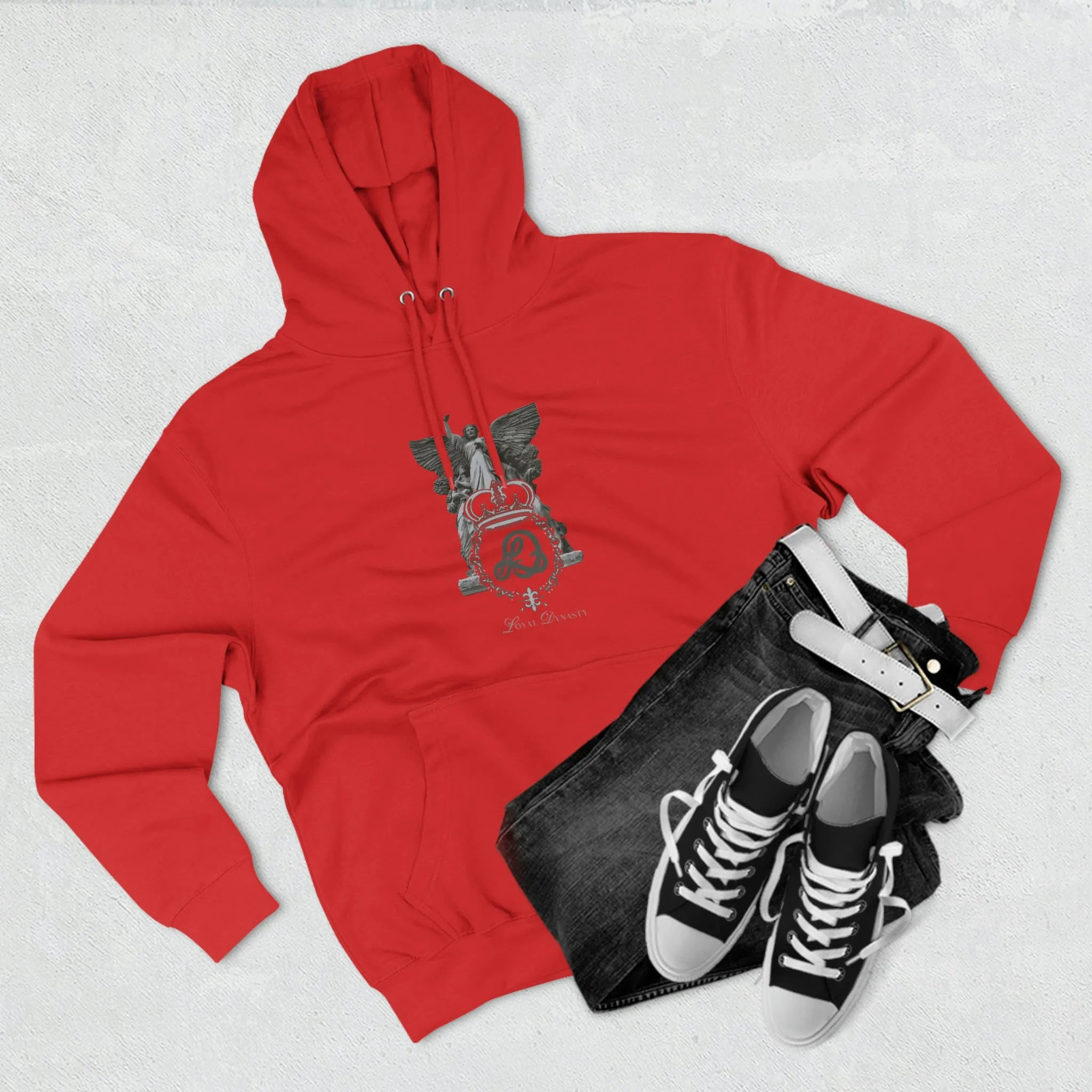 LD Spartan & Guardian Angel Unisex Premium Pullover Hoodie