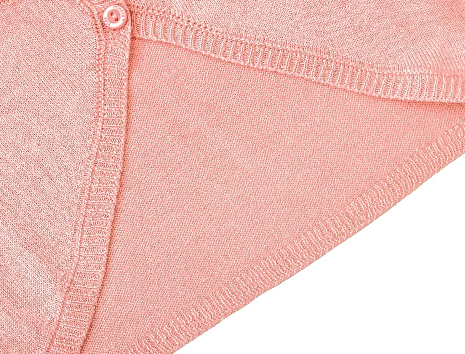 Lilax Baby Girls' Long Sleeve Cardigan Shrug, Button Closure Bolero