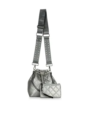 Lindsey Puffer Bucket Bag