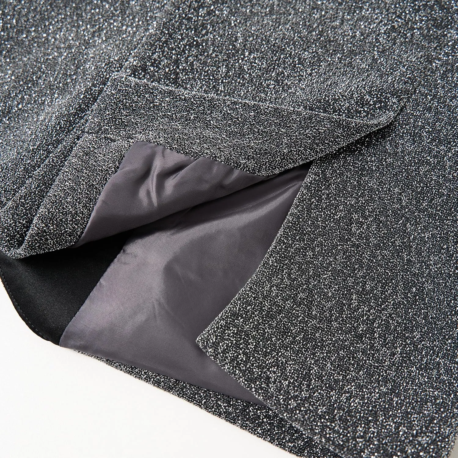 LOLANTA 4Pcs Boys Shiny Suits, Formal Tuxedo Kids Glitter Performance Blazer and Pants with Shirt for Christmas 5-12 Years