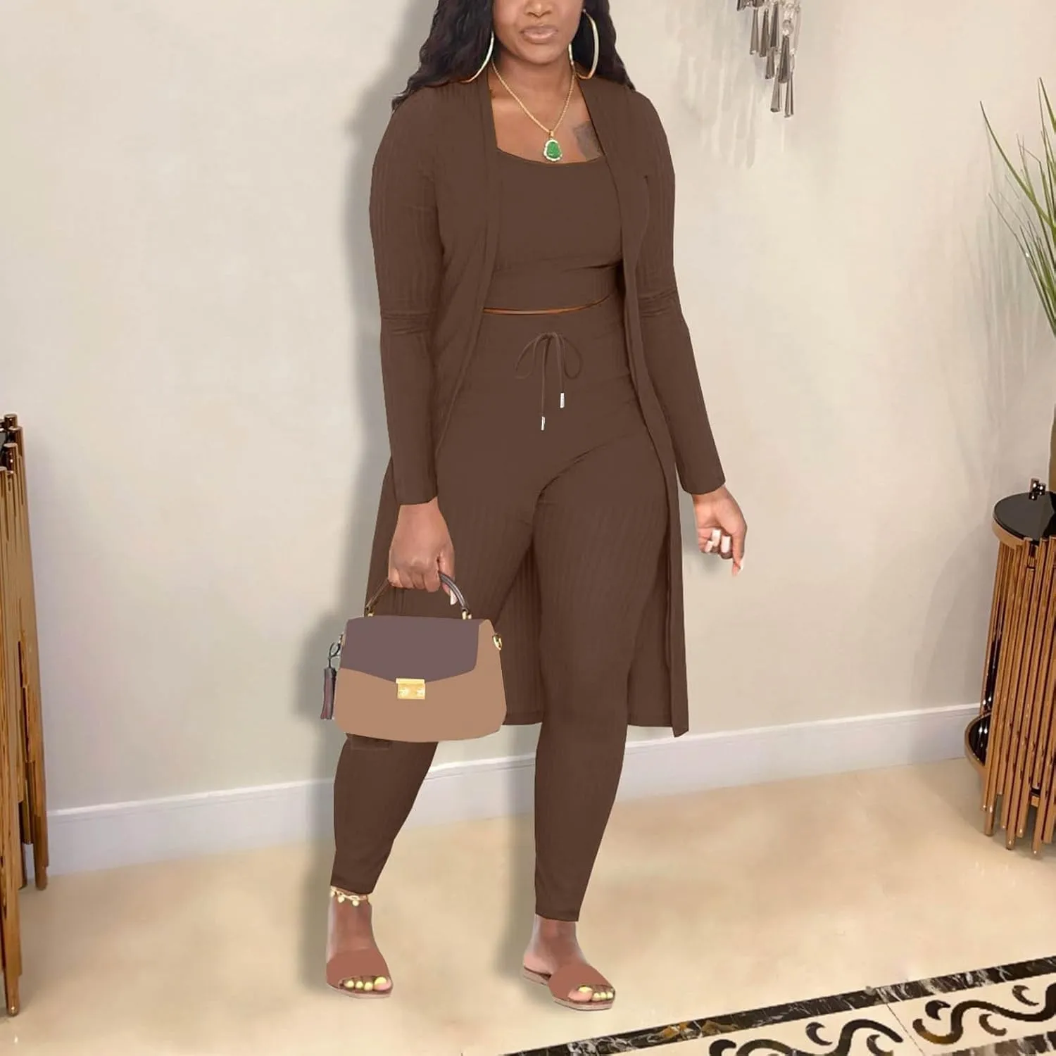Lounge Set For Women Plus Size Loungewear Matching Sets Loungewear Comfy Lounging Outfits Travel Jogger Set