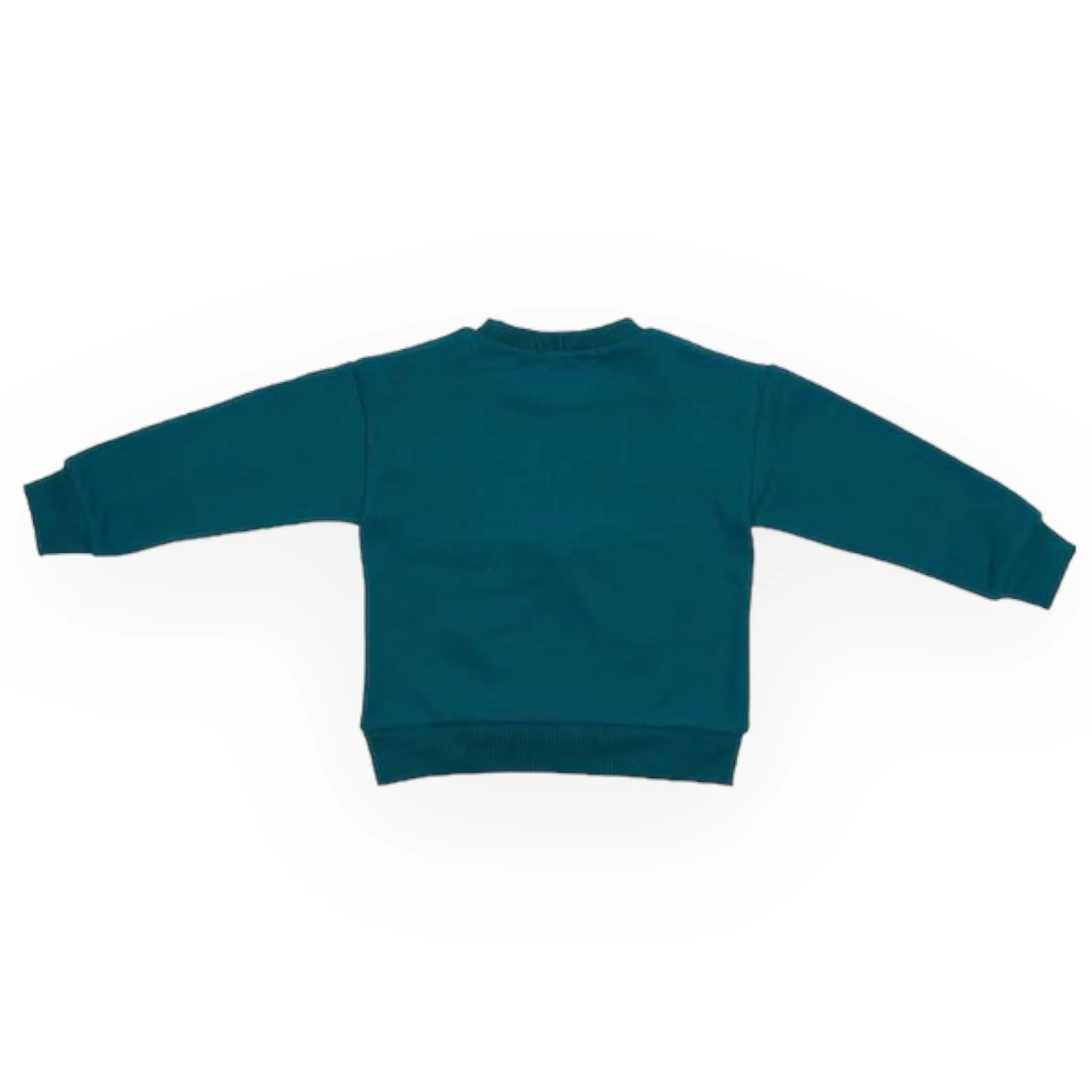 L/S Crew Neck Sweatshirt w/ Sleeping Star and Red Pom