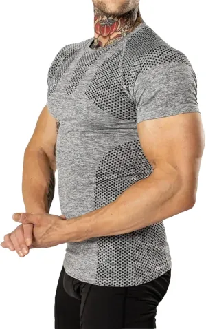 Men's Quick-Dry Compression T-Shirt, Gym Running Tight Sportswear