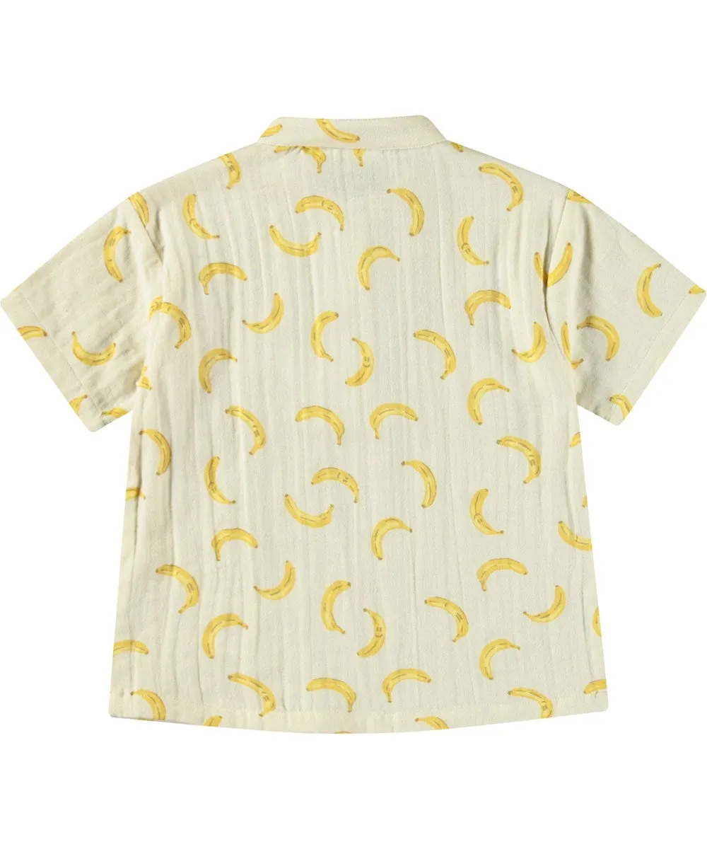 Molo Ever Shirt in Cute Bananas