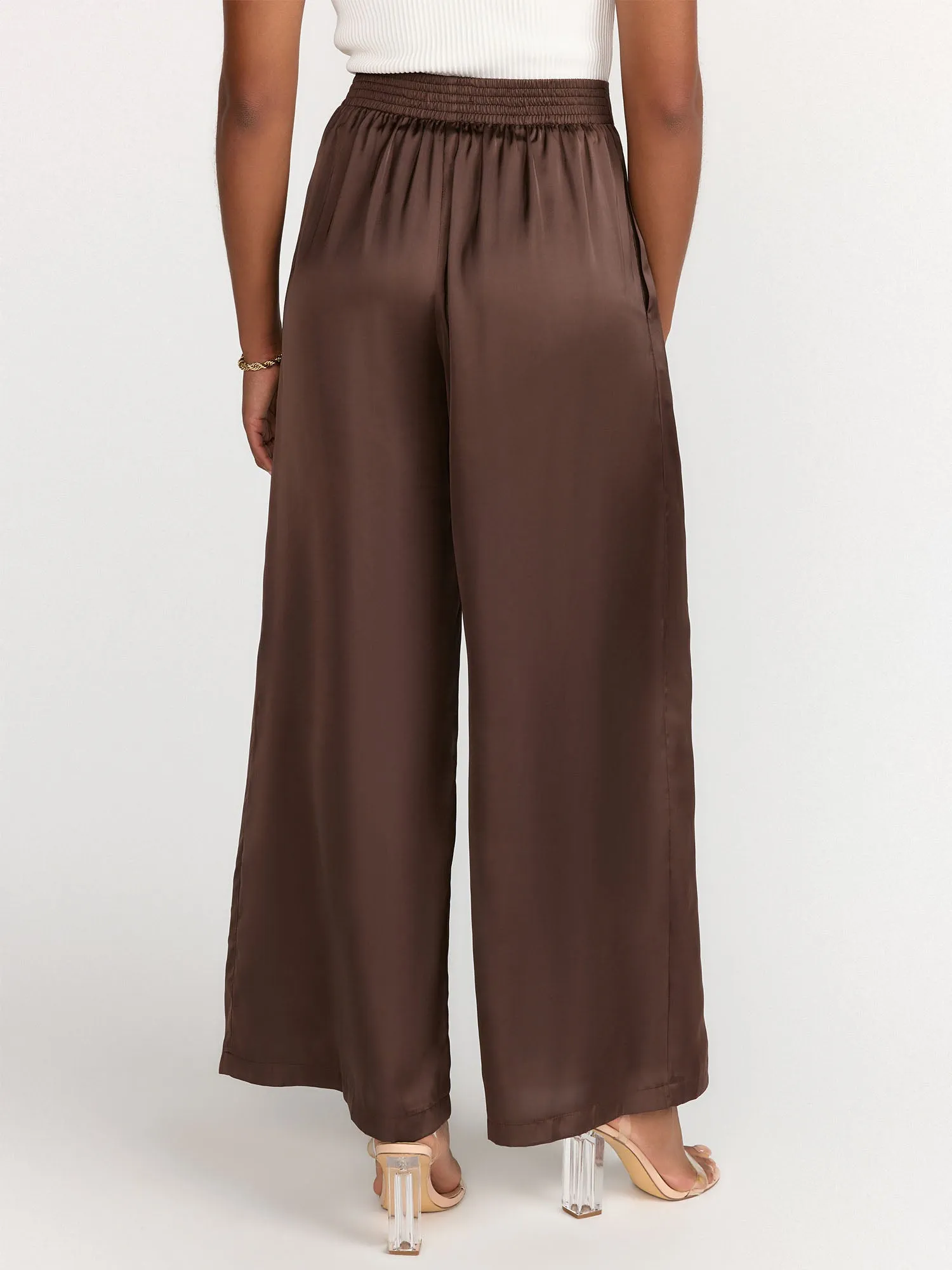 Mustard Seed Satin Wide Leg Pant - Brands We Love
