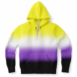Non-binary Pride Ombre Pullover Hoodie