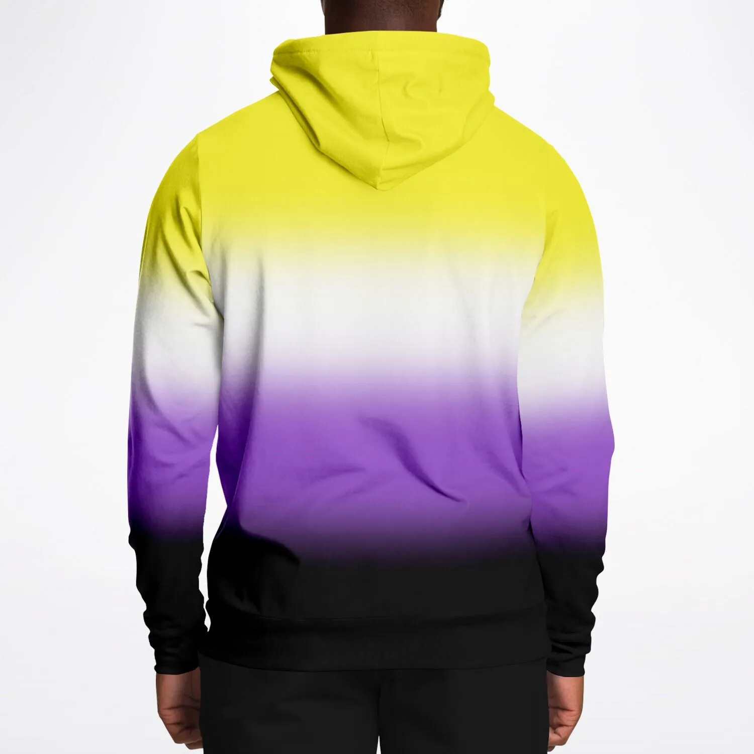 Non-binary Pride Ombre Pullover Hoodie