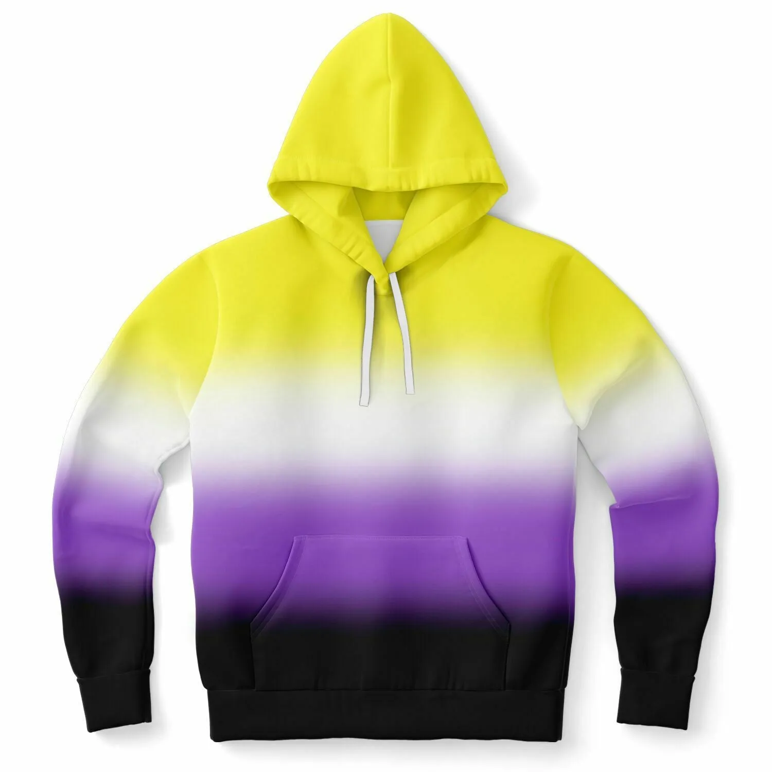 Non-binary Pride Ombre Pullover Hoodie