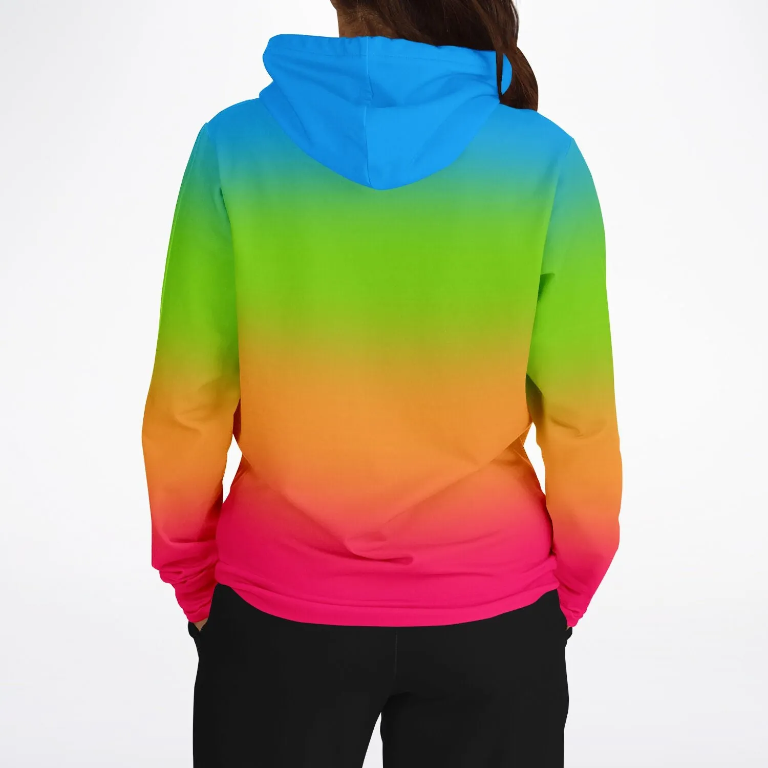 Panromantic Pride Ombre Pullover Hoodie