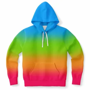 Panromantic Pride Ombre Pullover Hoodie