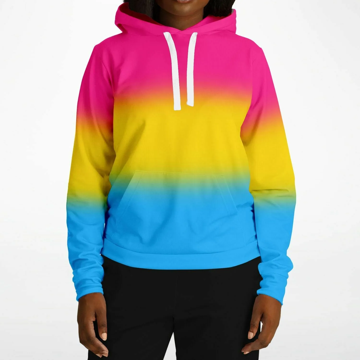 Pansexual Pride Ombre Pullover Hoodie