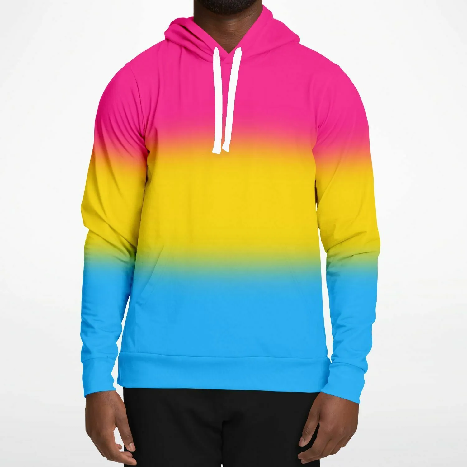 Pansexual Pride Ombre Pullover Hoodie