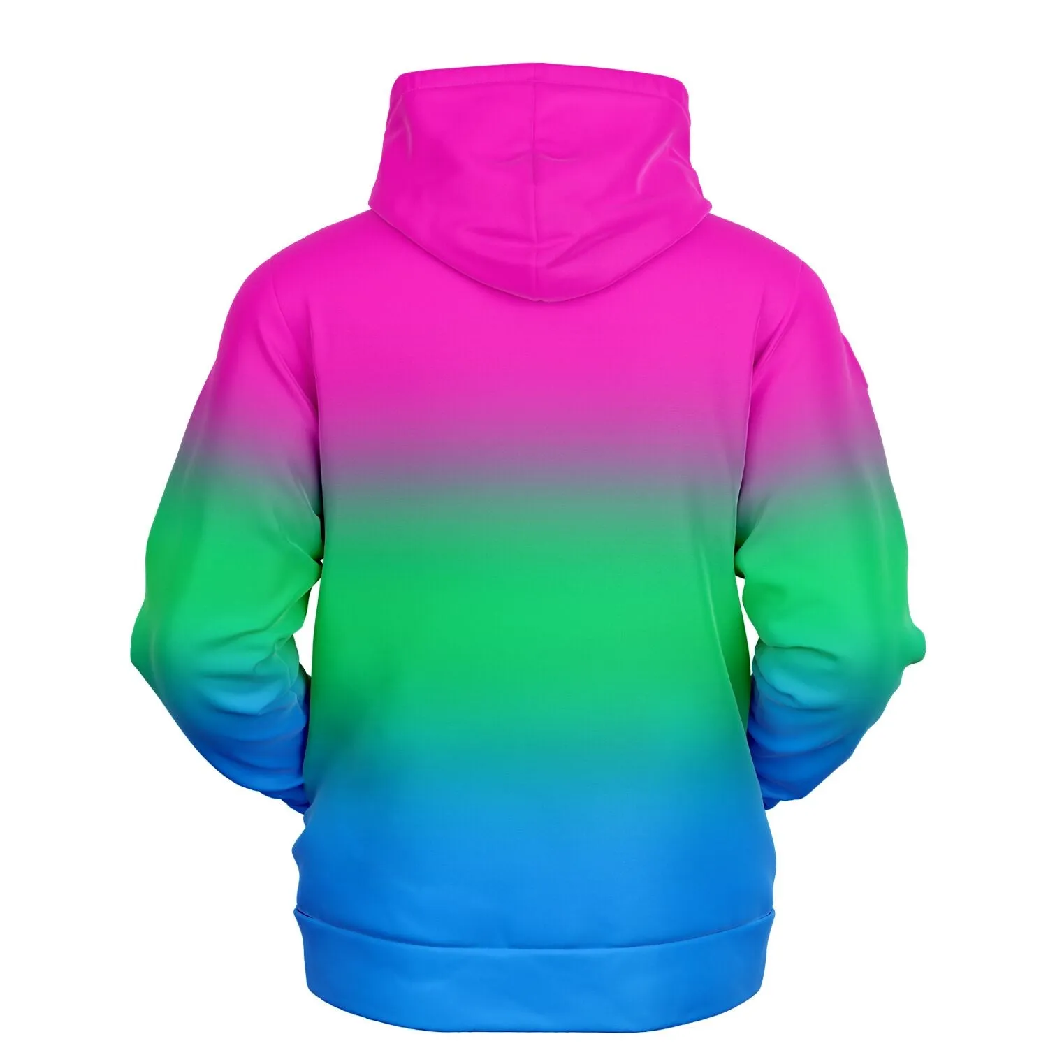 Polysexual Pride Ombre Pullover Hoodie
