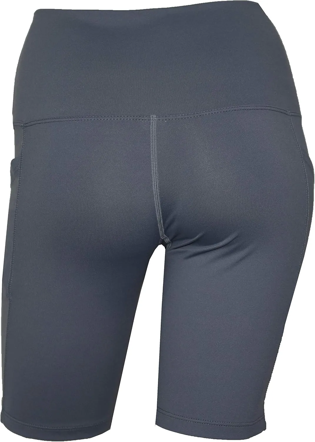 Private Island Sports Women UPF 50  Beach Board Shorts Swimsuit Hot Pants Pocket Bathing Swim Rash Guard Bottom (RM3NP-PP)