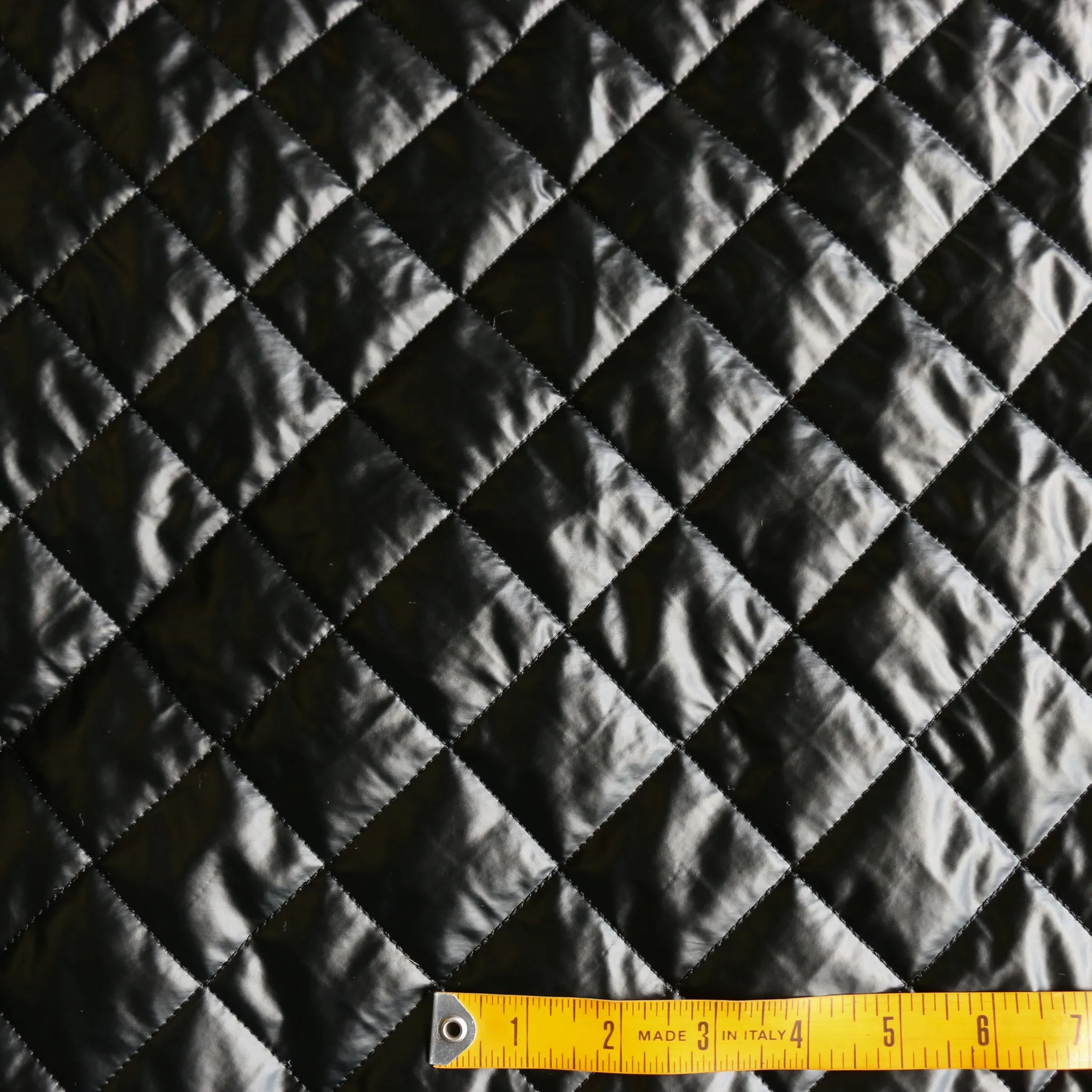 Quilted Liquid Black
