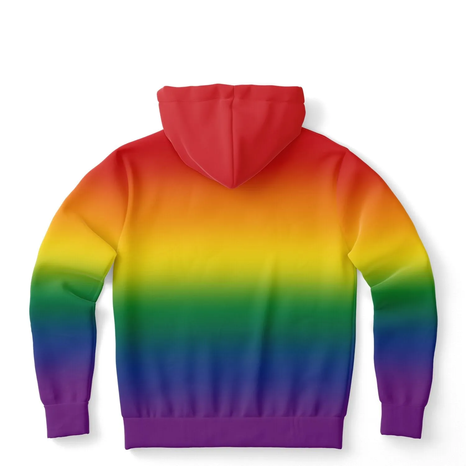 Rainbow Ombre Pride Pullover Hoodie