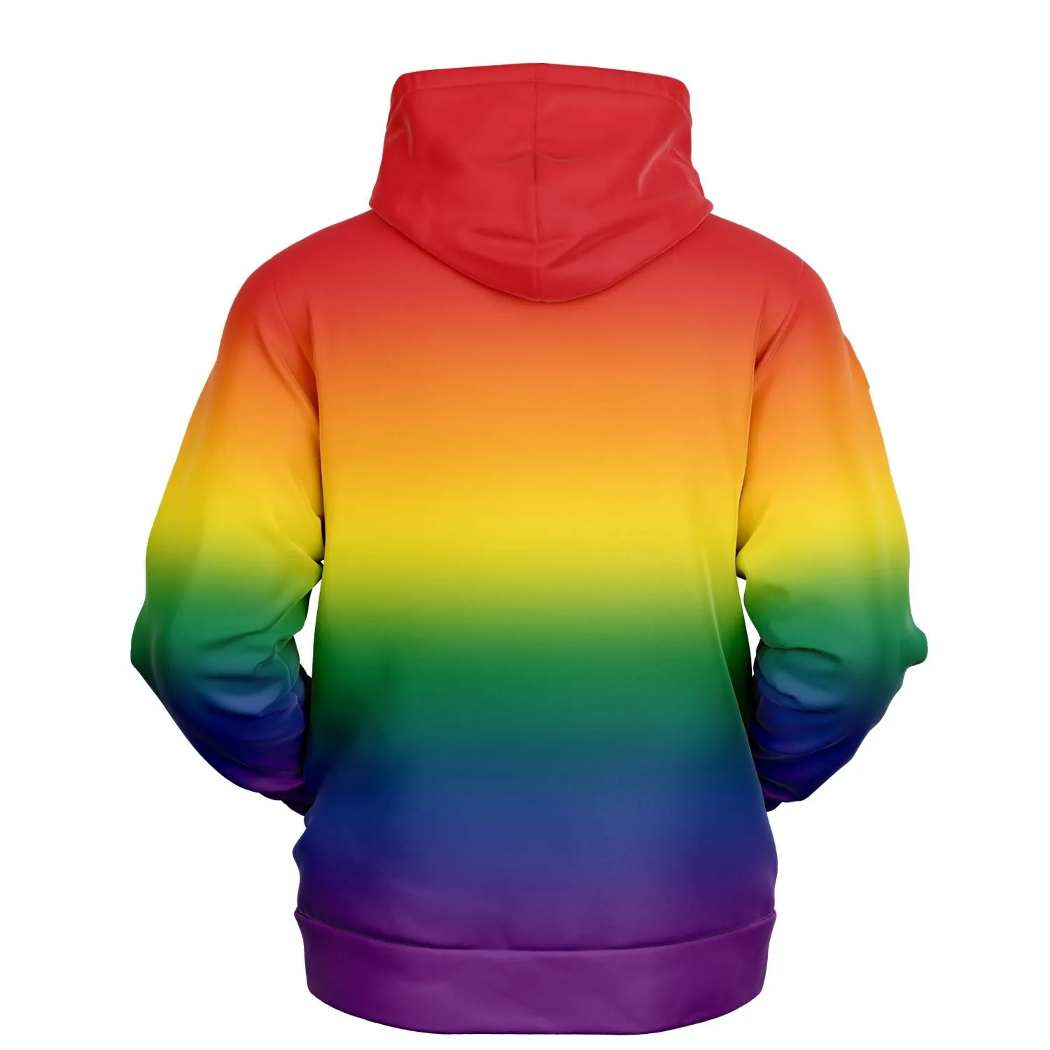 Rainbow Ombre Pride Pullover Hoodie
