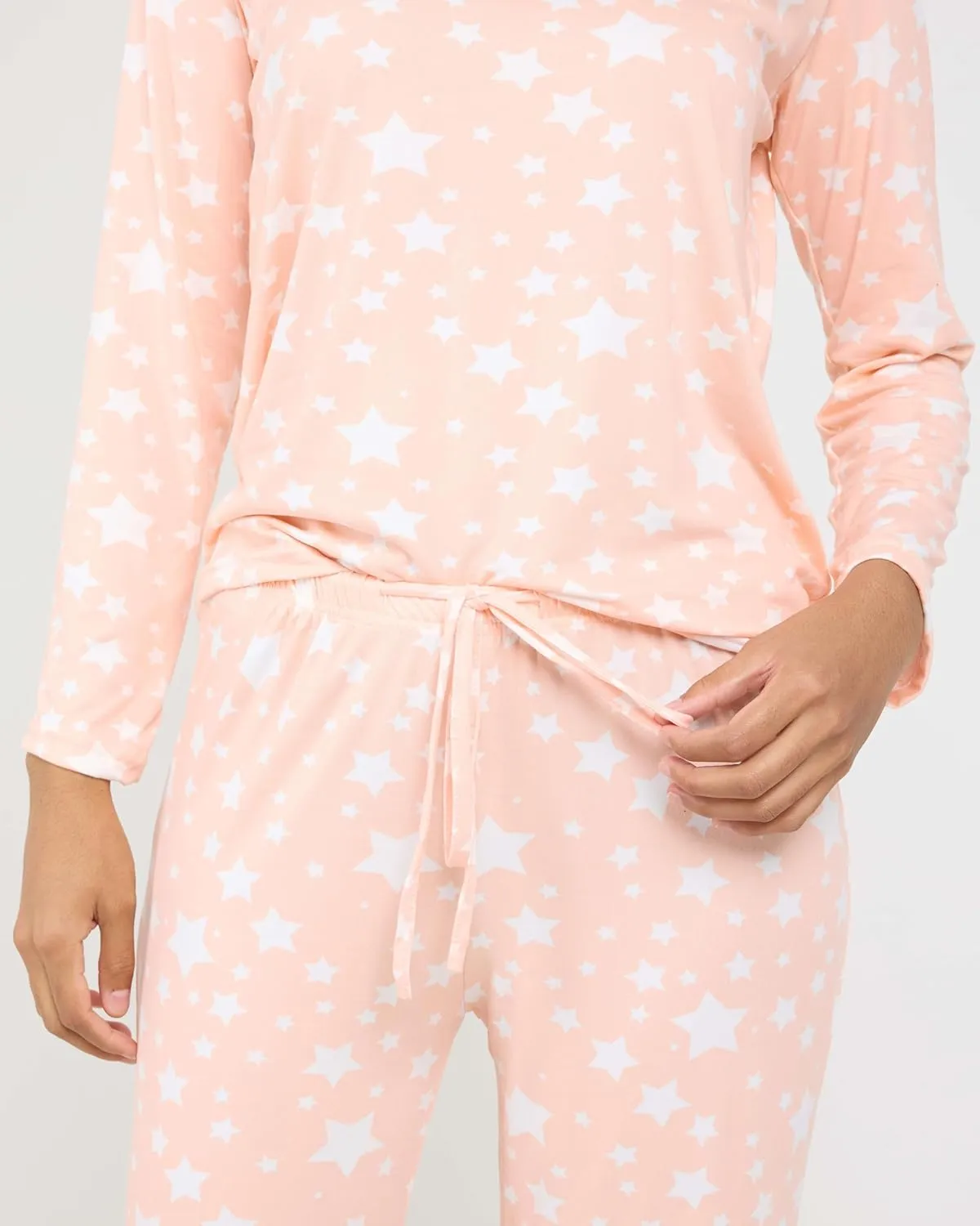 Real Essentials 2 Pack: Women's Pajama Set - Choose from Short Sleeve with Pocket or Long Sleeve without Pocket