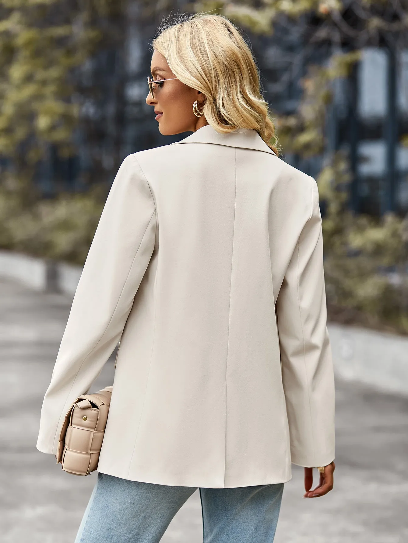 Solid Color Women Suits Office Formal Blazer Wholesale Coats