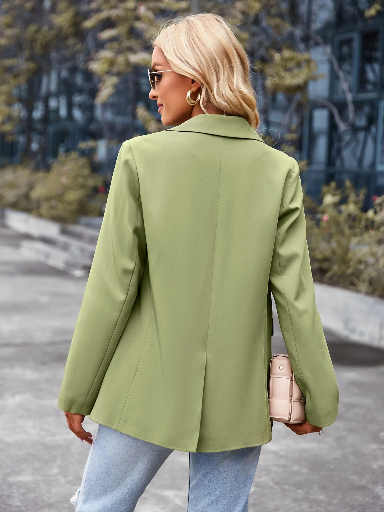Solid Color Women Suits Office Formal Blazer Wholesale Coats
