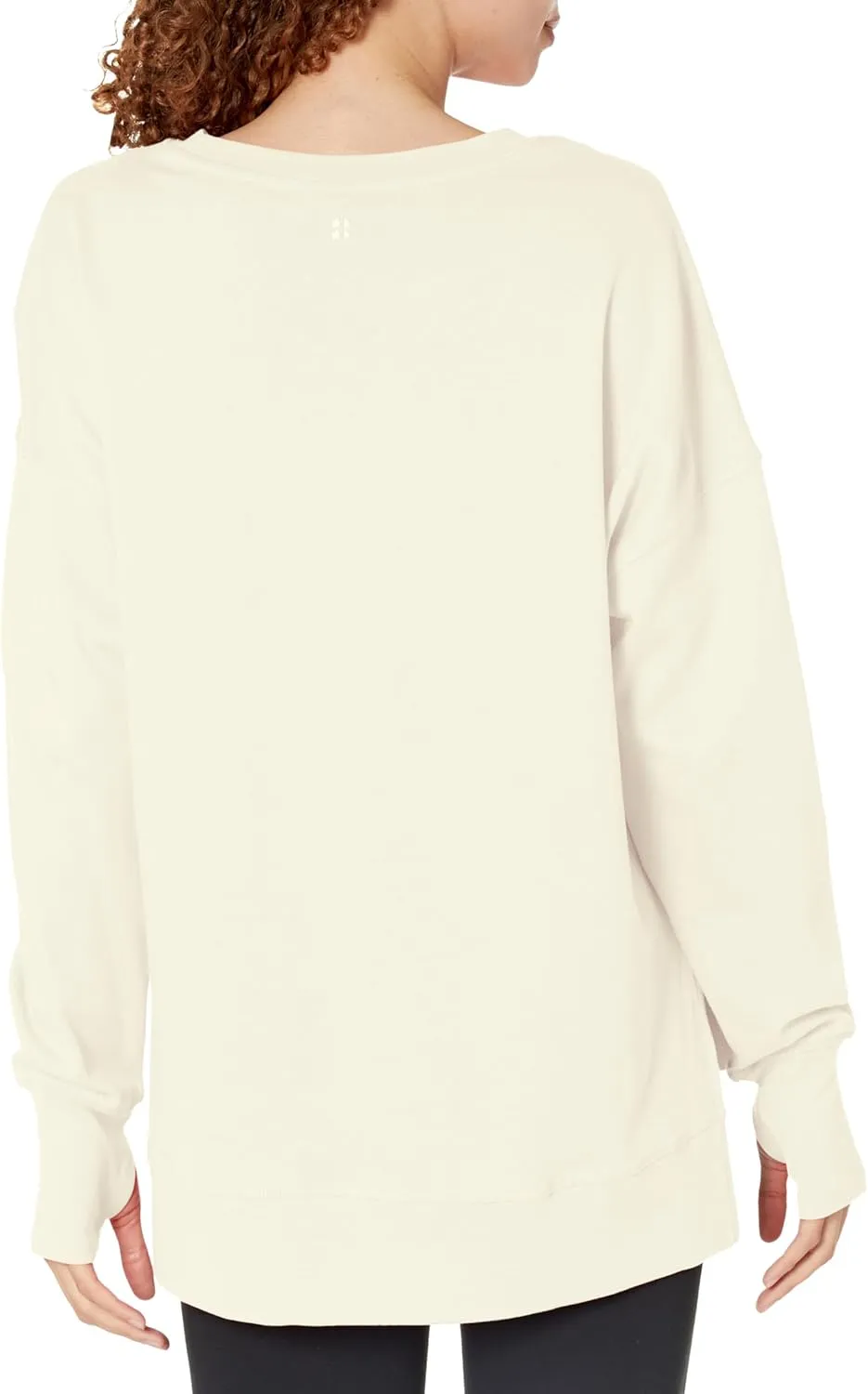Sweaty Betty Women's After Class Longline Crewneck with Side Slit Sweatshirt