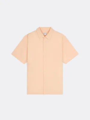The Short Sleeve Seersucker Shirt in Creamsicle
