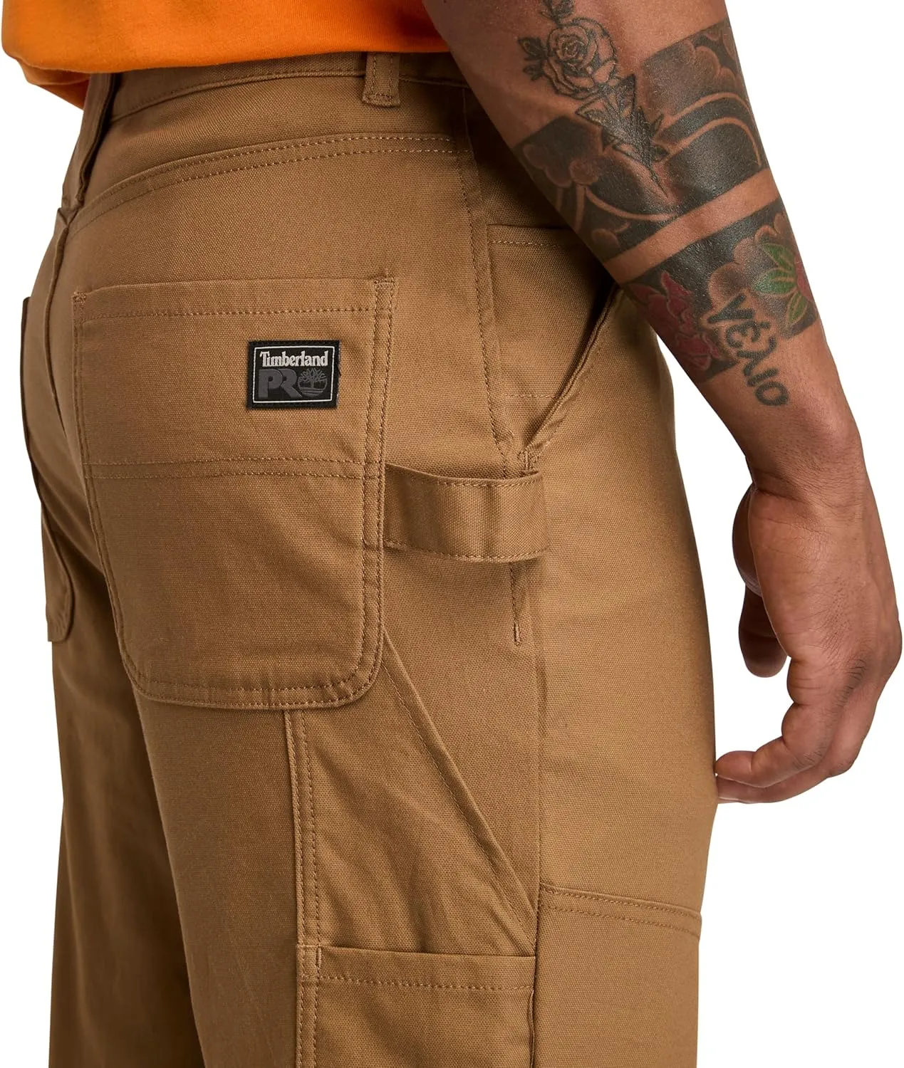 Timberland PRO Men's Gritman Flex Athletic Fit Double Front Utility Work Pant