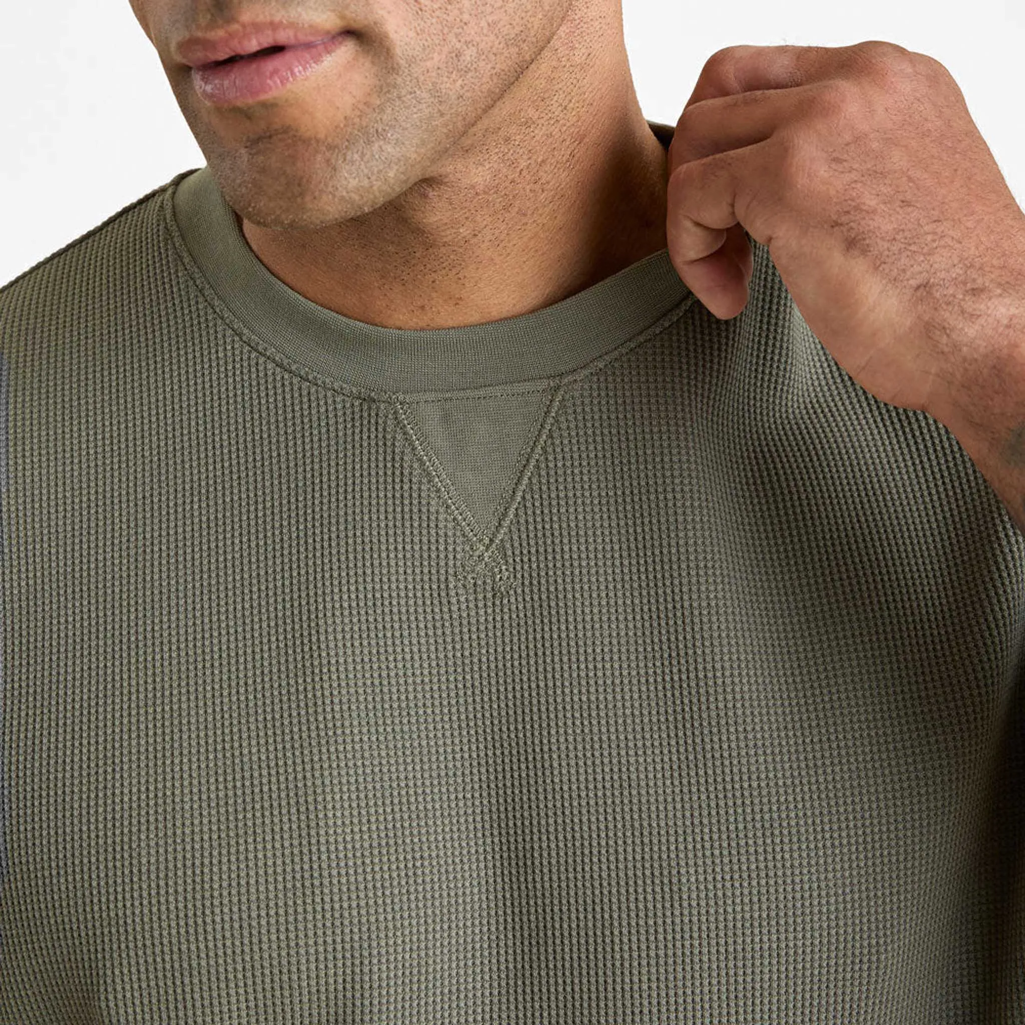 Waffle T-Shirt | Olive