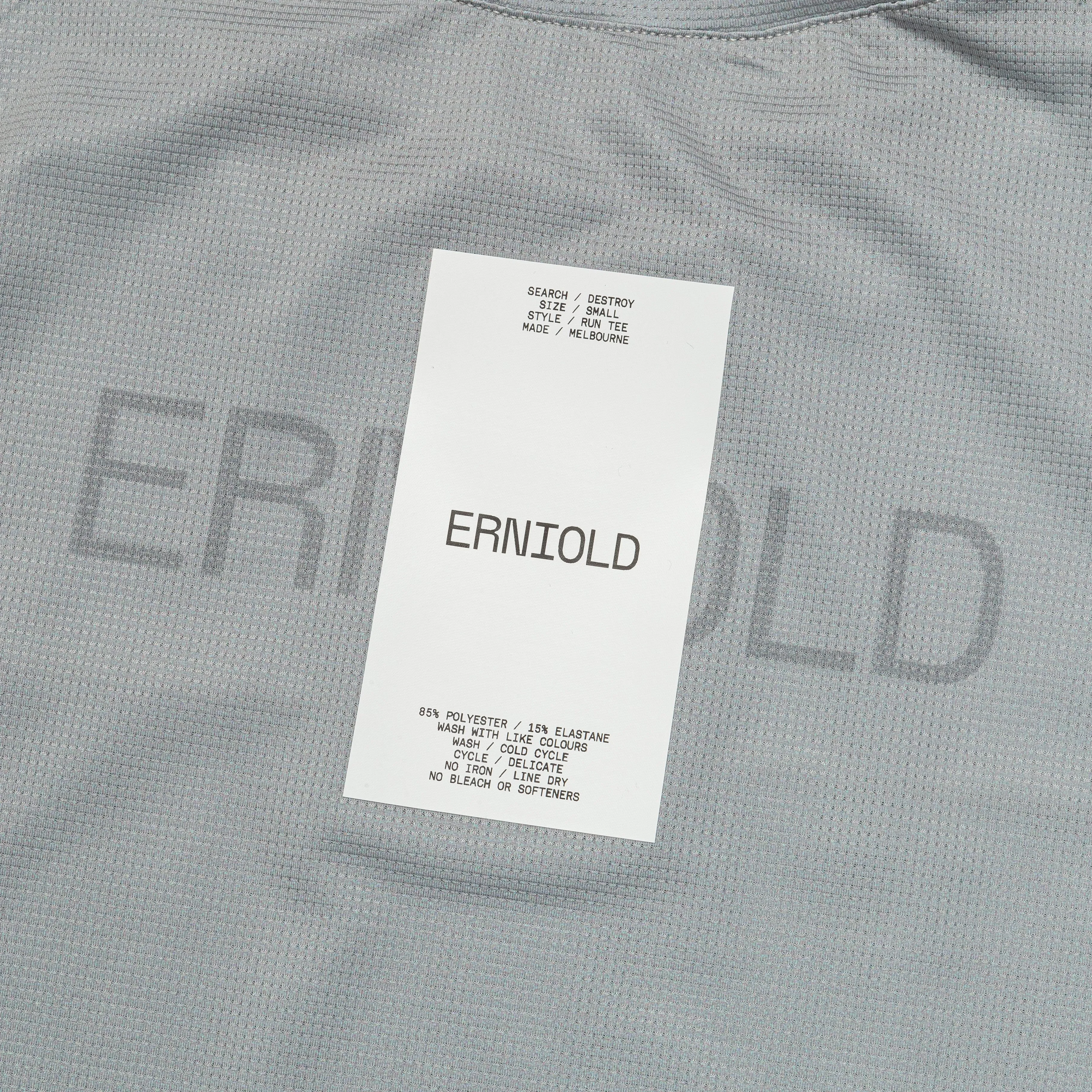 Womens Run Tee - Fog