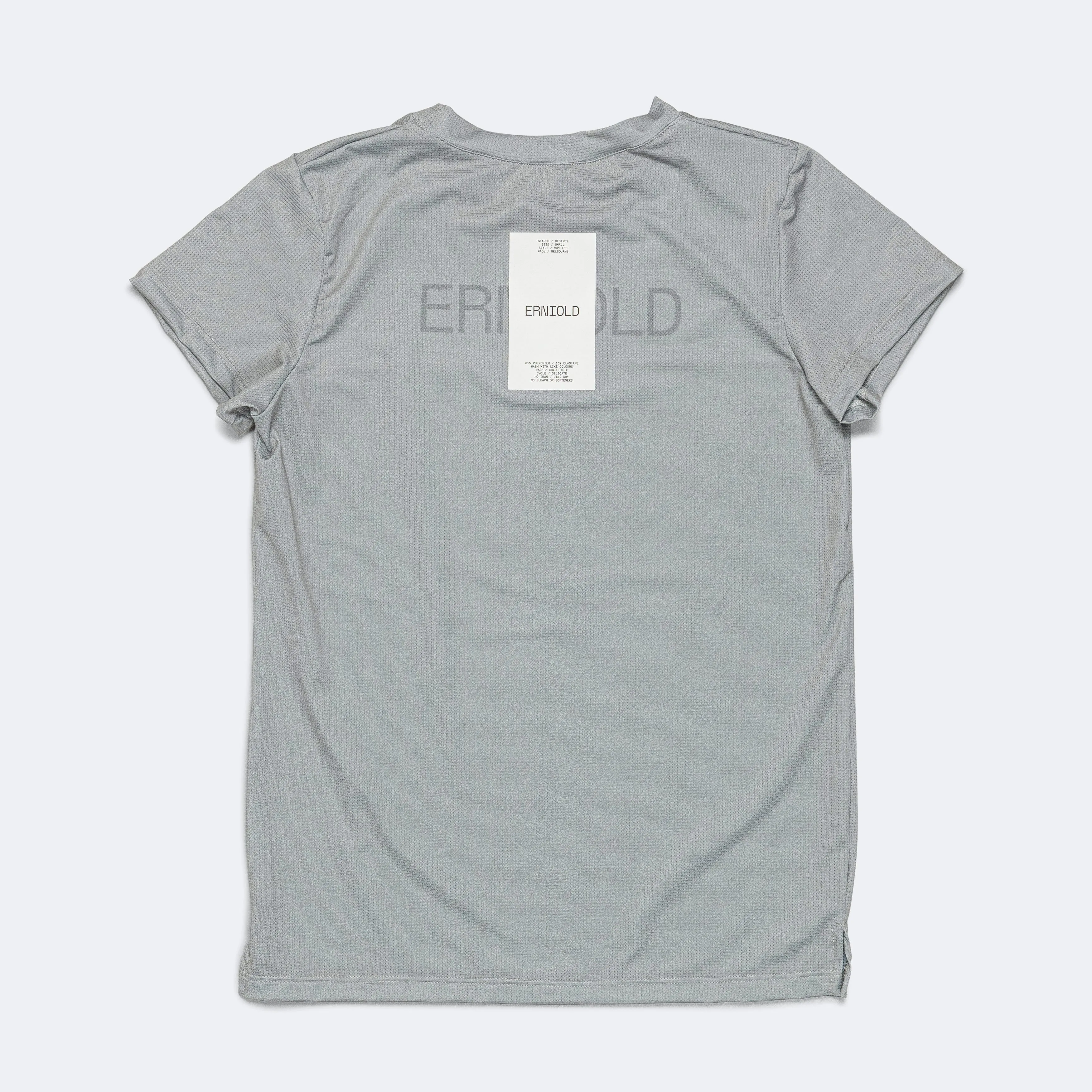 Womens Run Tee - Fog