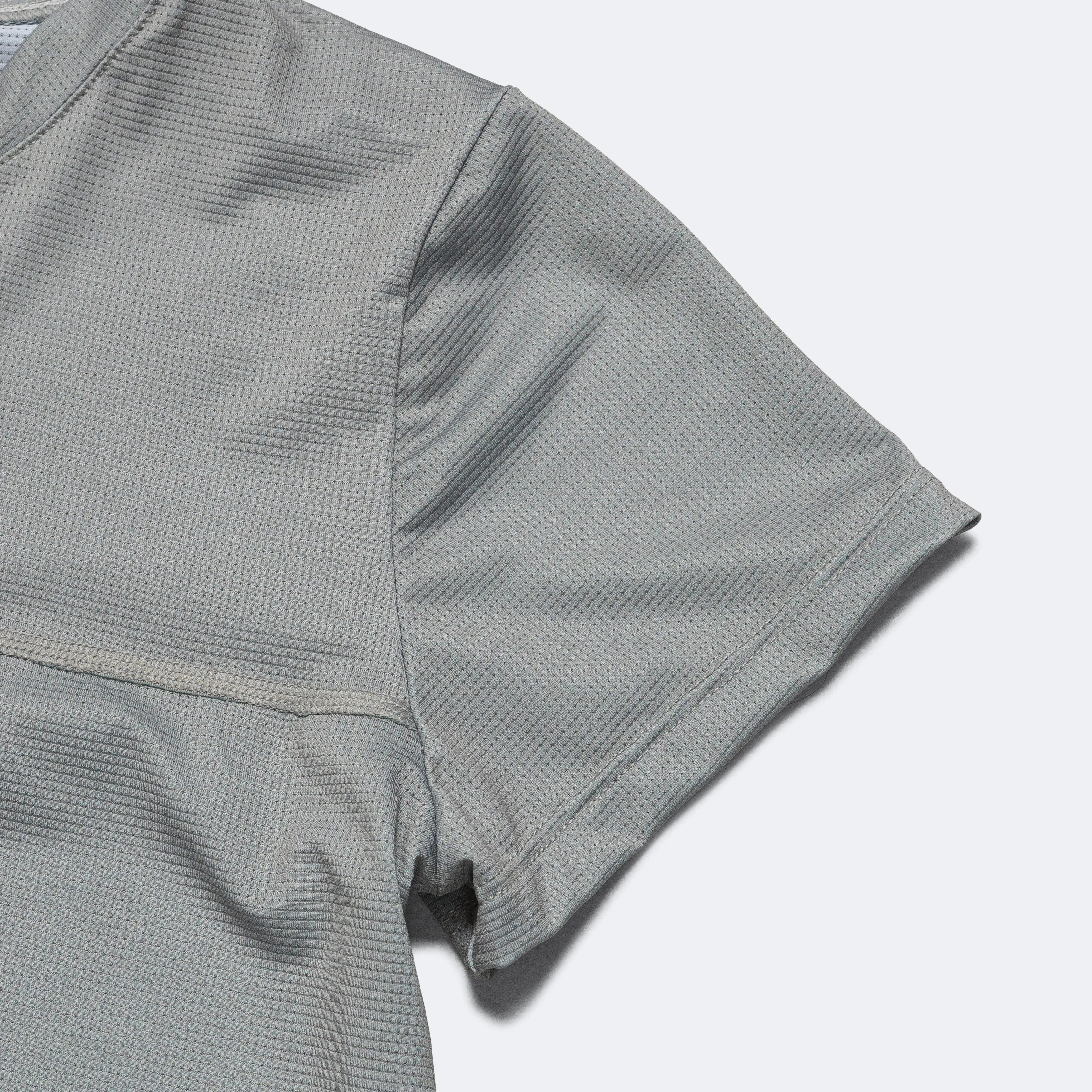 Womens Run Tee - Fog